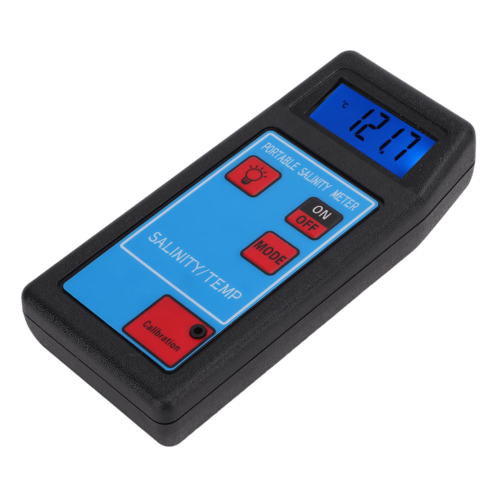 **Digital Salinity Tester for Saltwater - Accurate Waterproof IP65 Salt Water Tester for Aquariums, Pools & Marine Environments**