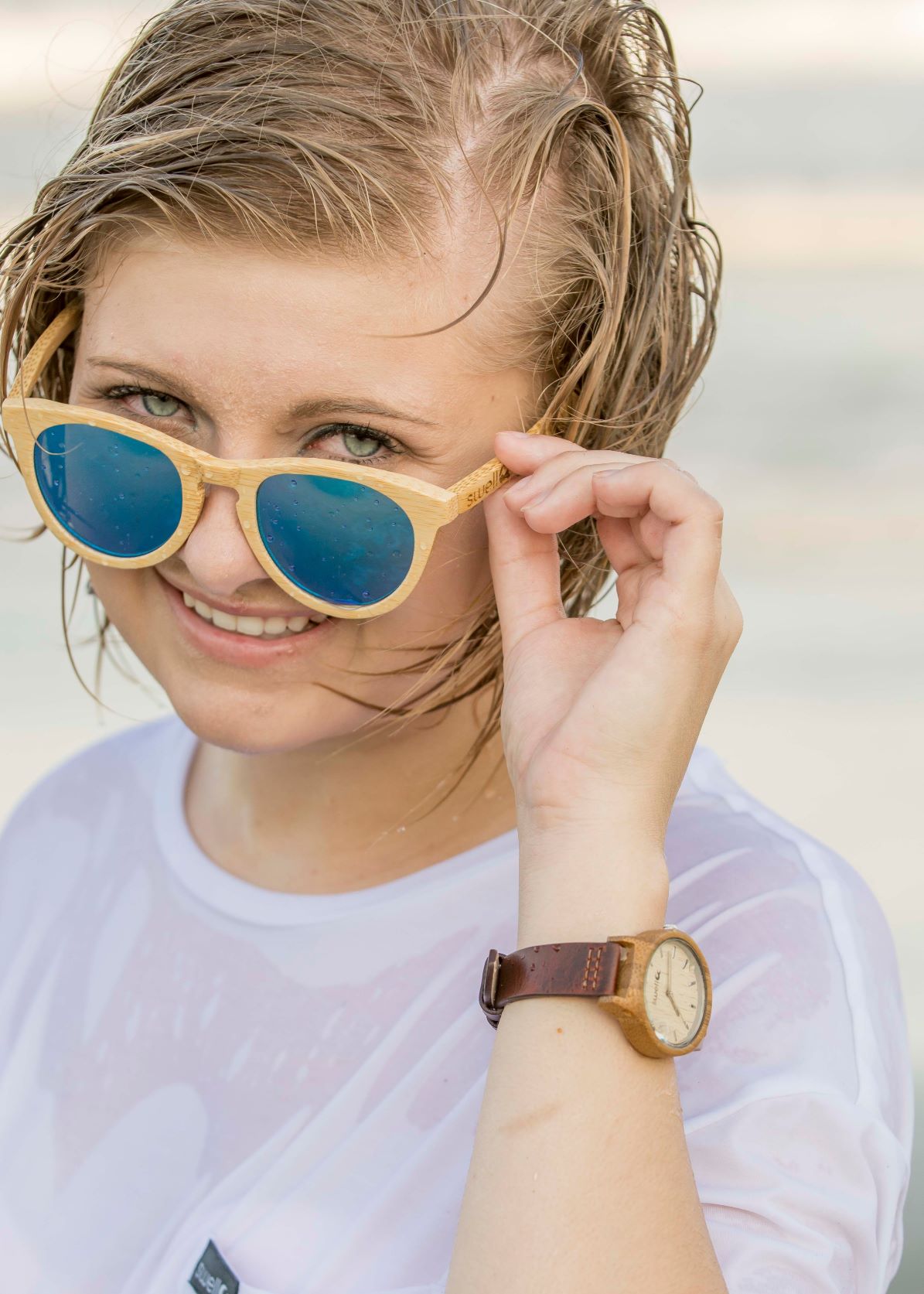 Cowgirl Bamboo Watch for Women - Stylish & Eco-Friendly Wooden Wristwatch - Perfect for Western Fashion, Outdoor Adventures & Everyday Wear