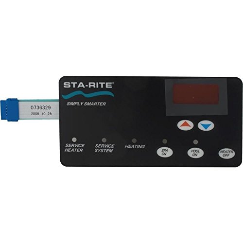 Pentair 42002-0029Z Replacement Switch Membrane for Sta-Rite Max-E-Therm Pool Heater - Durable Spare Part for Easy Maintenance & Repair of Swimming Pool Heating Systems