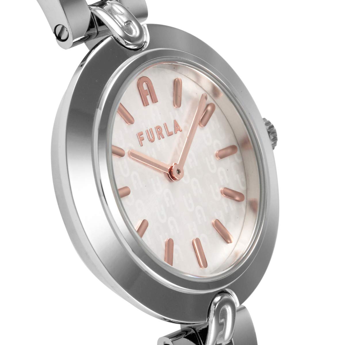 Furla Women's Silver Tone Dress Watch WW00002005L1 - Elegant & Stylish for Office, Party & Formal Events