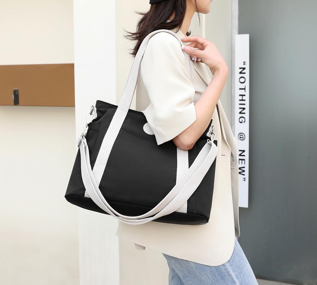 Stylish Women's Tote Bag - Large Work Shoulder Bag with Crossbody Strap for Office, Commute & Travel | Durable Everyday Handbag for Professionals & Students