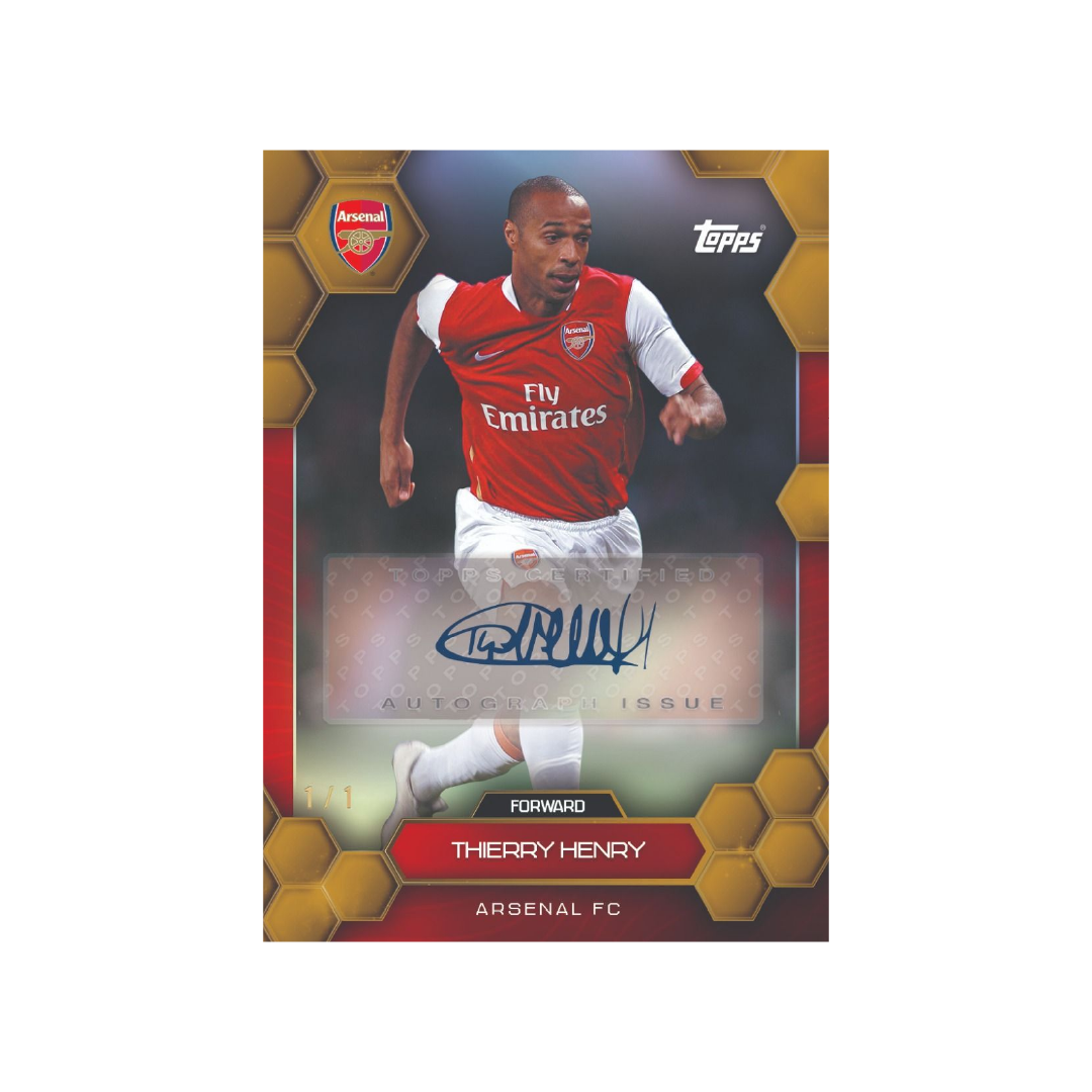 Official Topps Arsenal FC 2024/25 Fan Set - Collectible Soccer Trading Cards for Premier League Fans - Perfect for Gifts, Memorabilia & Match Day Collections