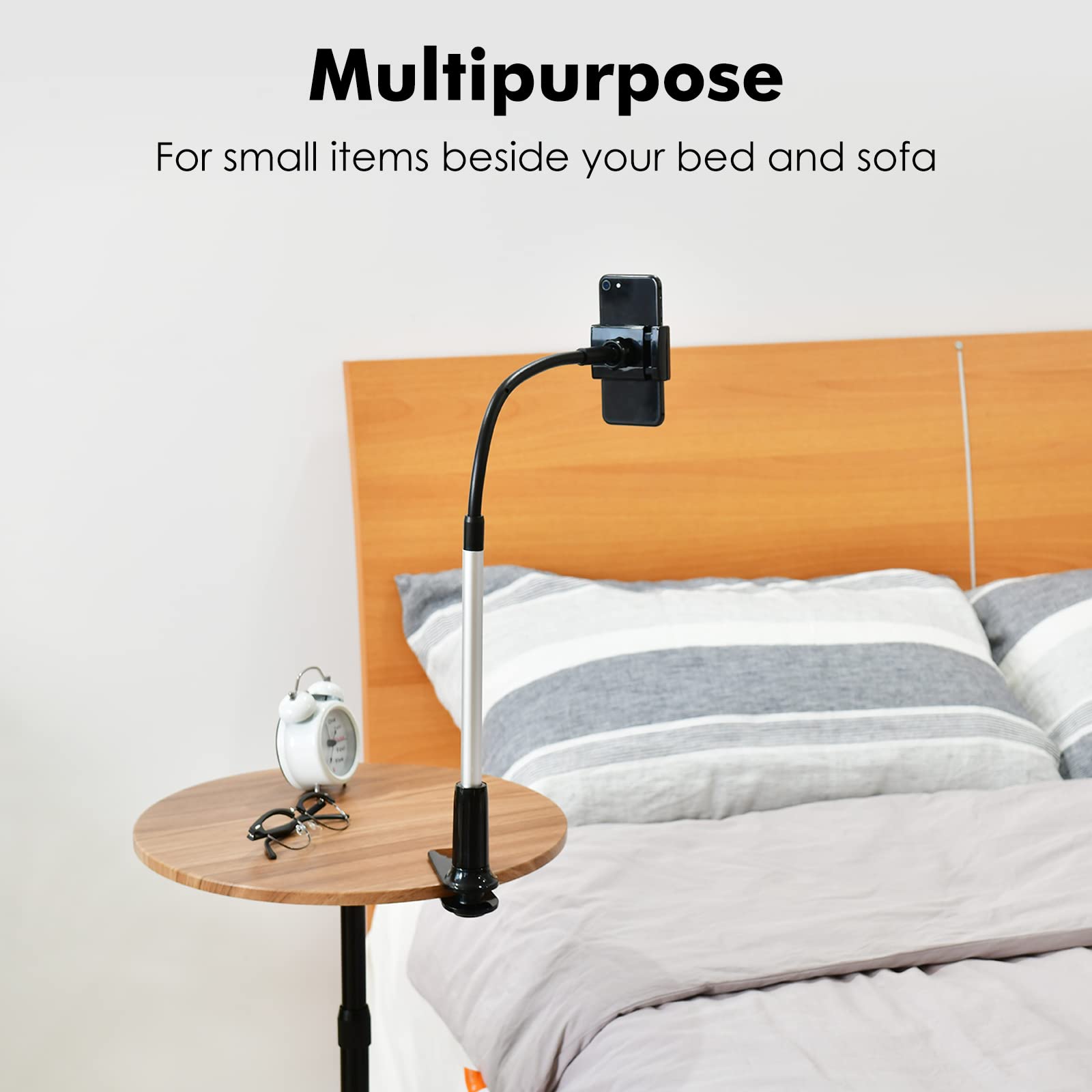 Adjustable Height Small Side Table - 22.4