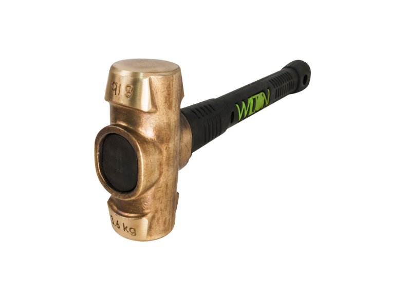BASH Brass Sledge Hammer - Heavy Duty Brass Mallet for Metalwork, Jewelry Making & Blacksmithing | Perfect for Shaping, Riveting & Precision Metal Forming