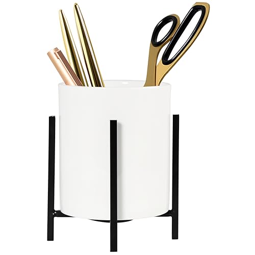 White Cup-Black Bracket