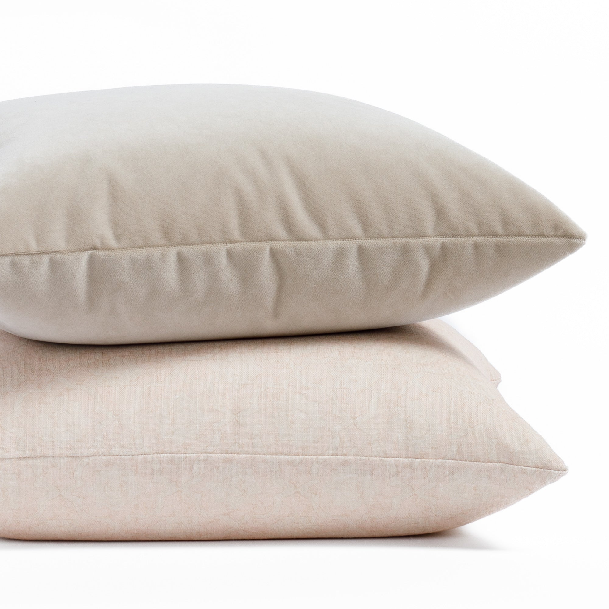 Alia 20x20 Inch Decorative Throw Pillow Cover - Soft Blush Pink Cushion for Sofa, Bed & Home Decor - Perfect for Living Room, Bedroom & Dorm