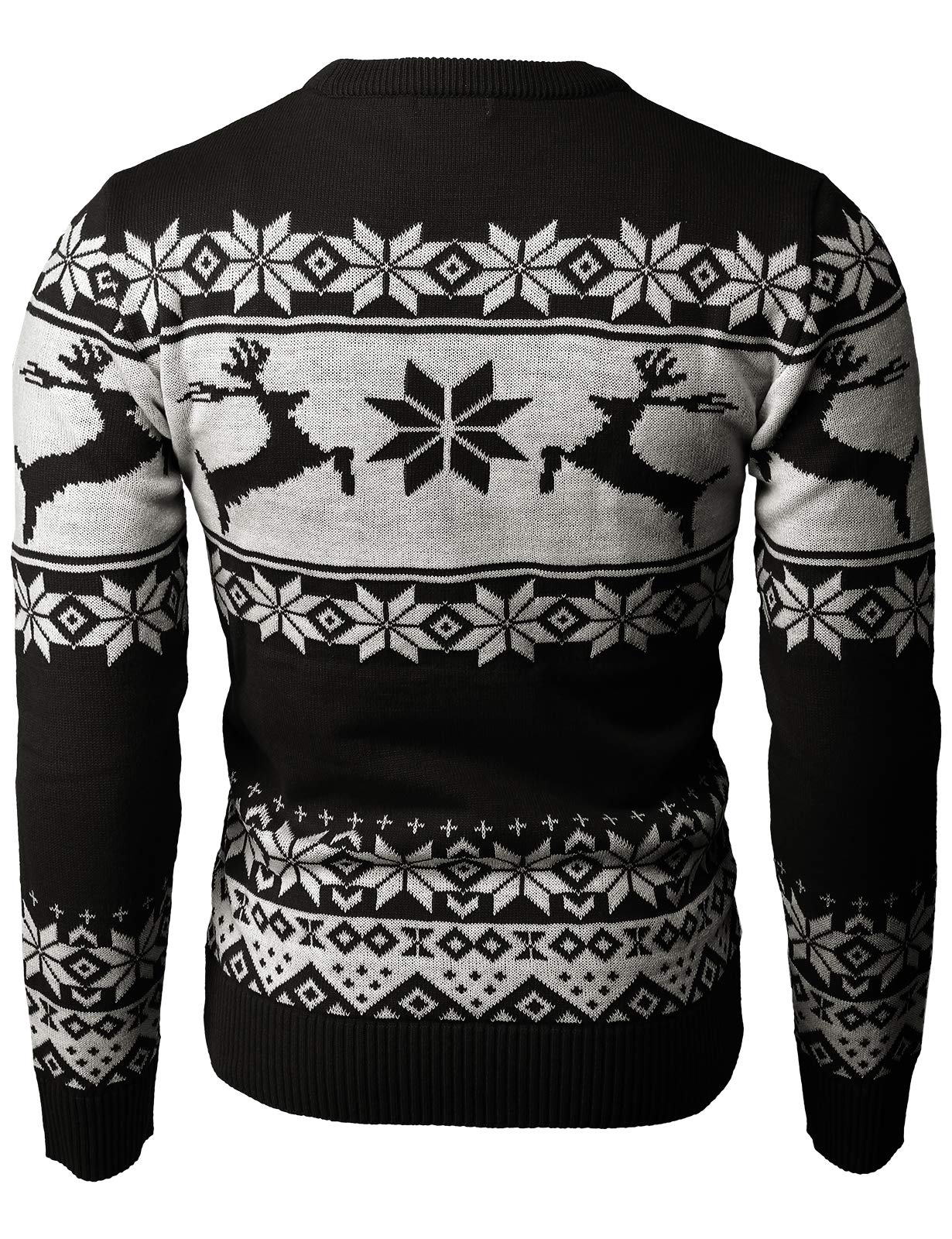 Men's Slim Fit Knitted Christmas Sweater - Casual Holiday Party Pullover for Xmas, Winter & Family Gatherings - Cozy Gift for Him