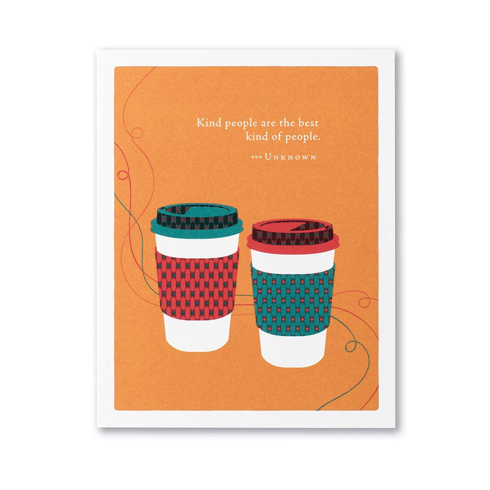 Compendium Positively Green 4-Pack Thank You Cards - Eco-Friendly Greeting Cards for Expressing Gratitude | Perfect for Holidays, Birthdays & Appreciation Gifts