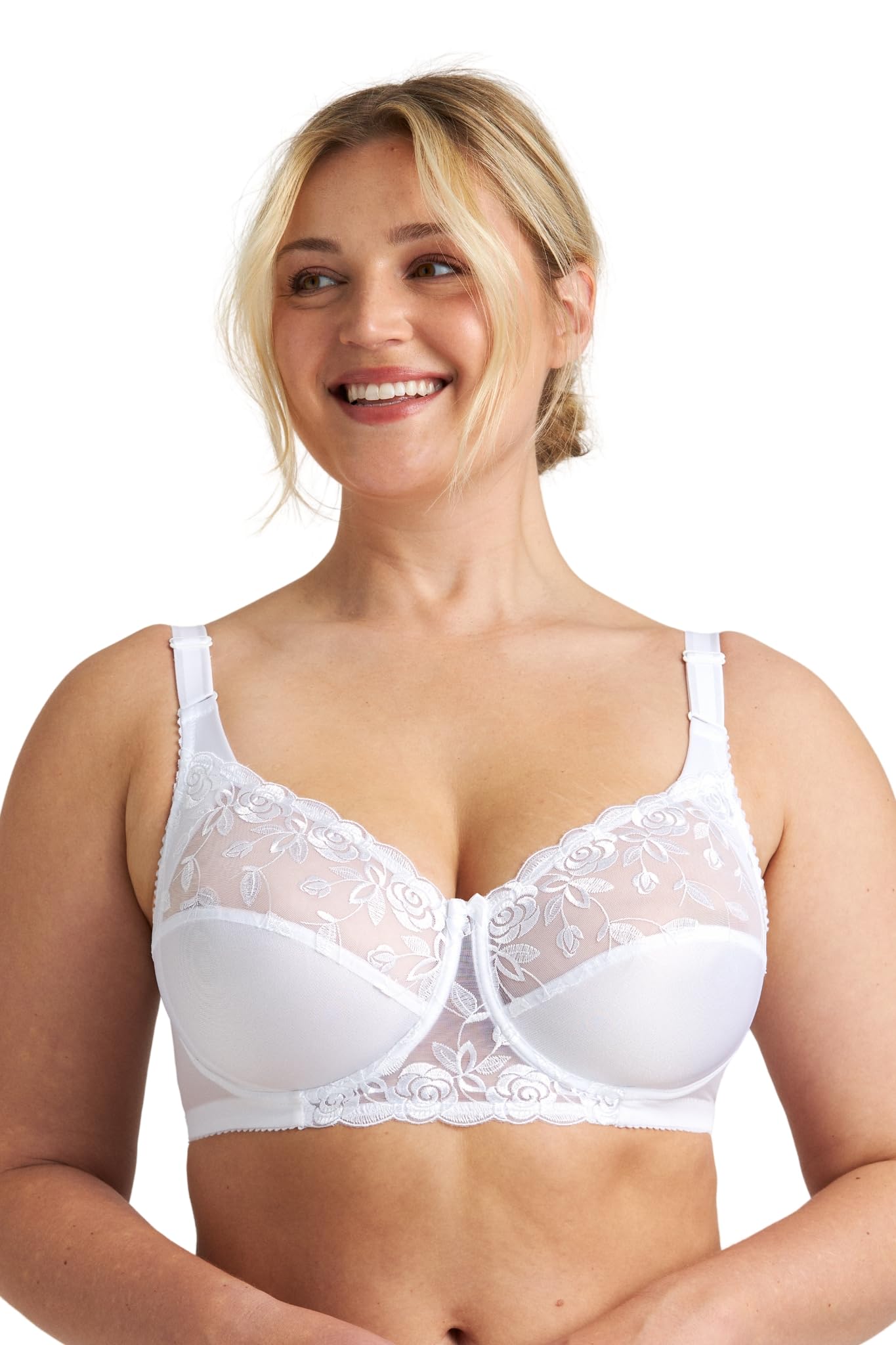 Miss Mary of Sweden Rose Women's Romantic Underwire Bra with Side Support - Perfect for Everyday Comfort & Special Occasions