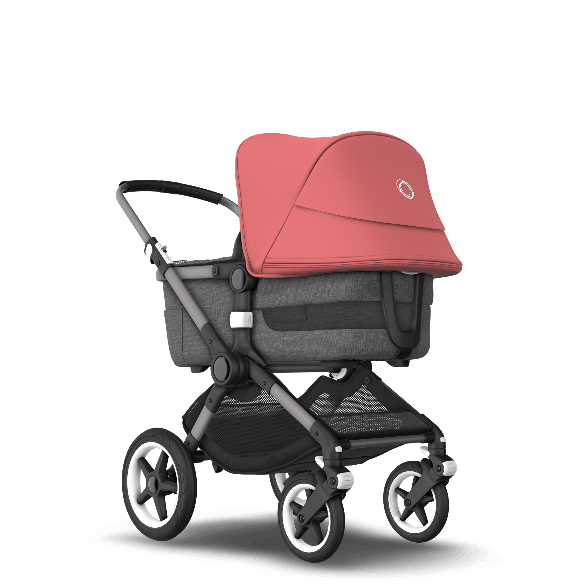 Bugaboo Fox3 Complete Stroller - Graphite Base | Lightweight Travel Stroller for Newborns & Toddlers | Perfect for City Walks, Shopping & Air Travel