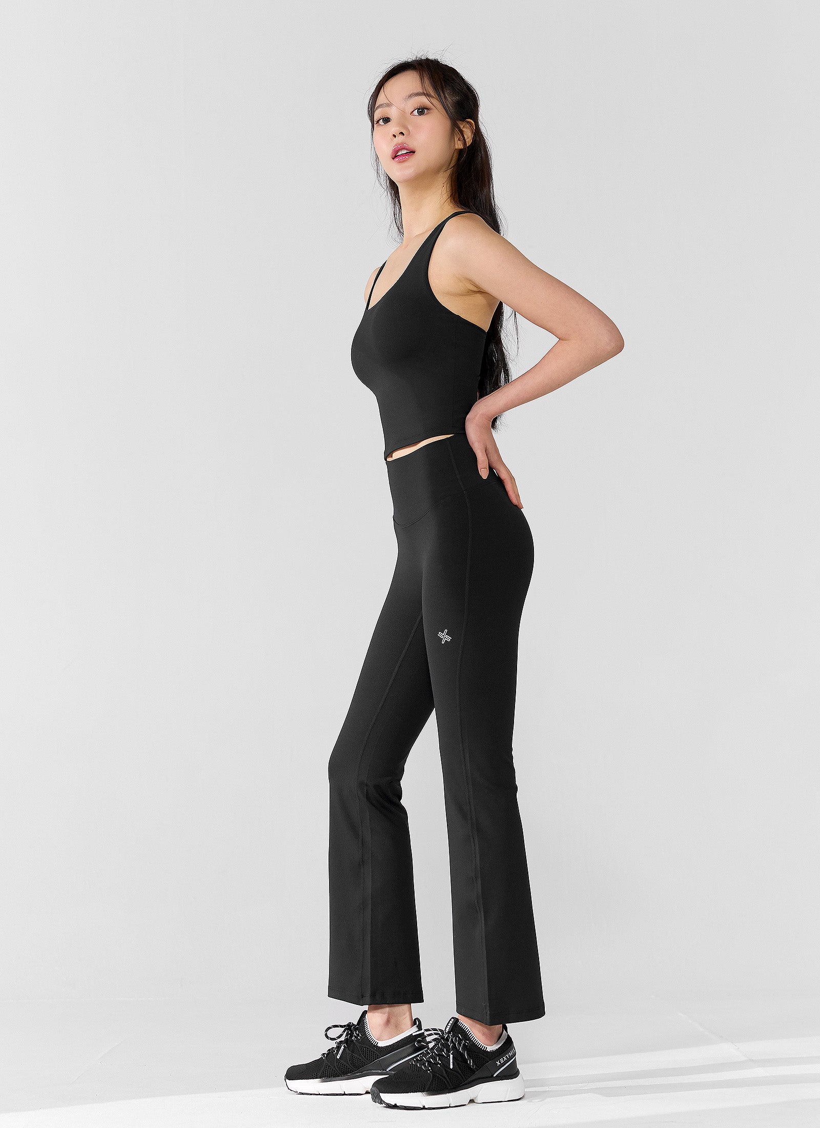 XELLA™ Intension Bootcut Pants for Women - Stretch Comfort Fit High Waist Flared Jeans | Perfect for Casual Wear, Office & Night Out