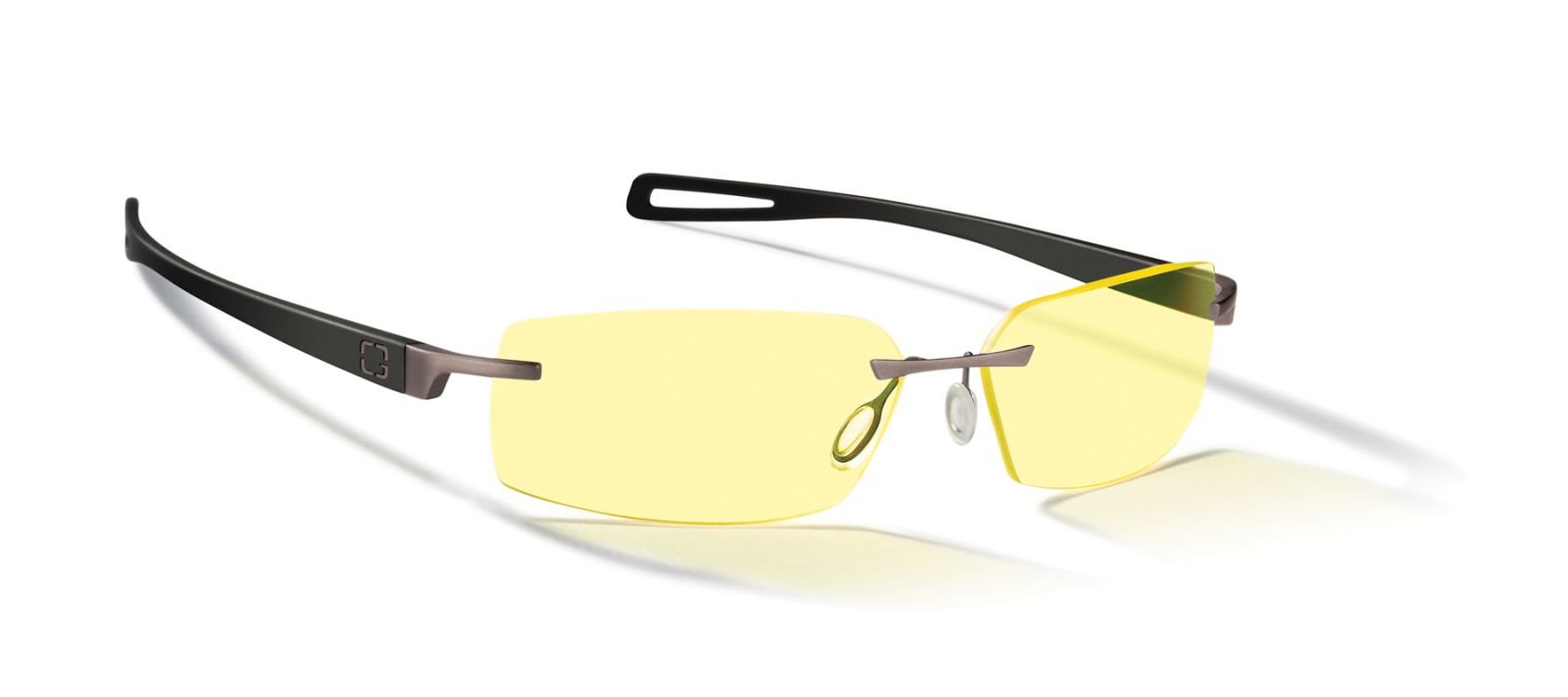 Gunnar Optiks Edge Ash Computer Glasses - Blue Light Blocking Gaming & Office Eyewear for Digital Eye Strain Relief