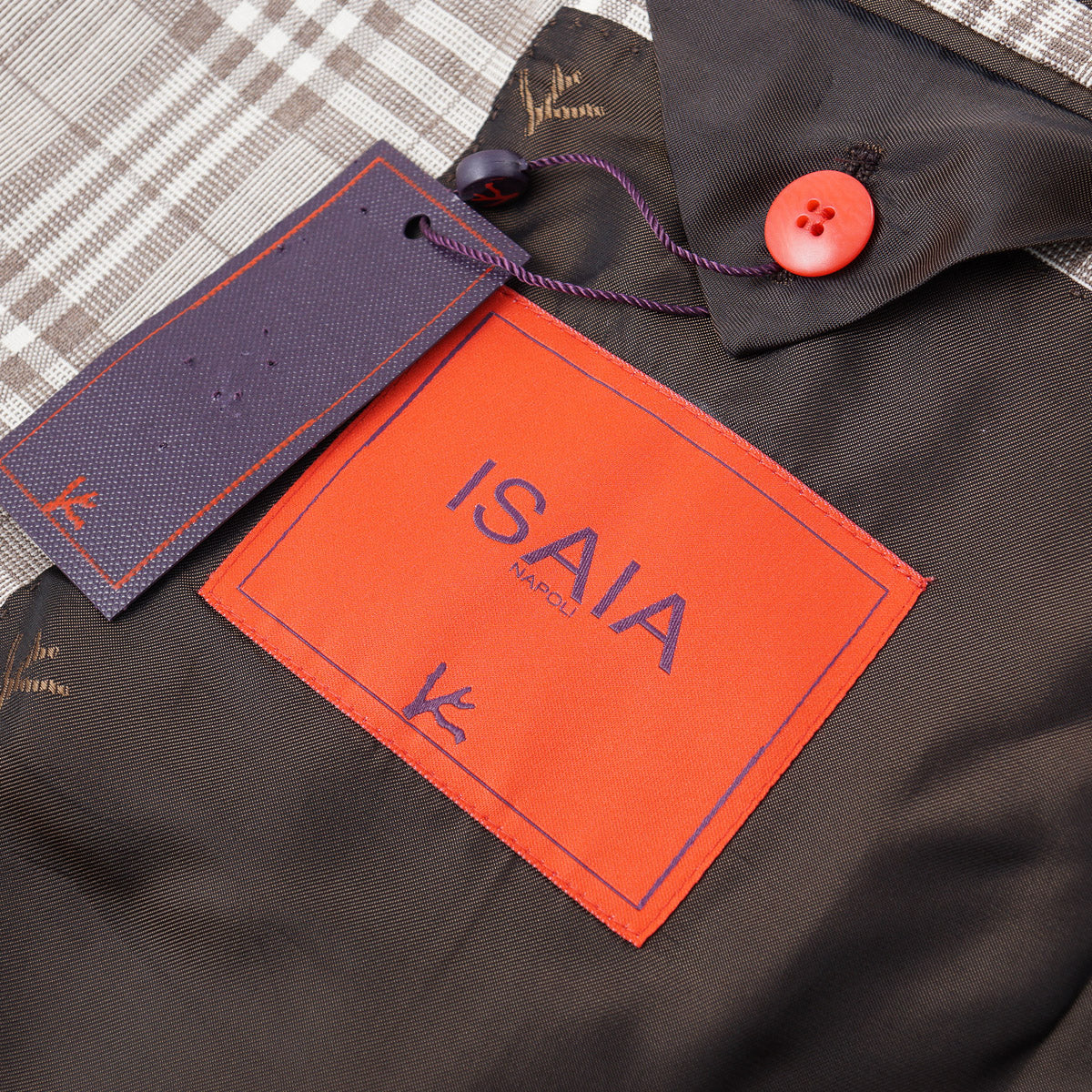 Isaia Men's Regular Fit Wool Sport Coat - Premium Tailored Blazer for Business, Office & Formal Events
