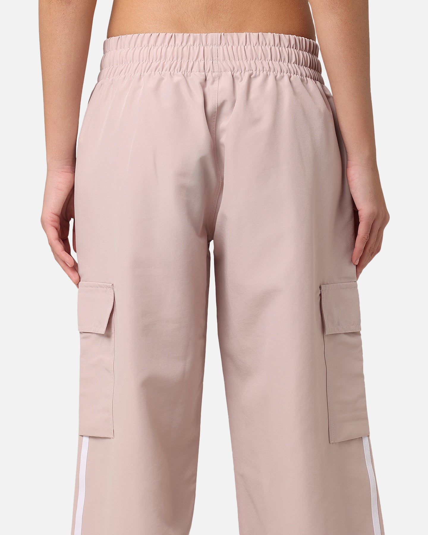 Adidas Women's 3 Stripes Cargo Pants - Wonder Taupe | Casual Streetwear & Outdoor Hiking Pants for Women