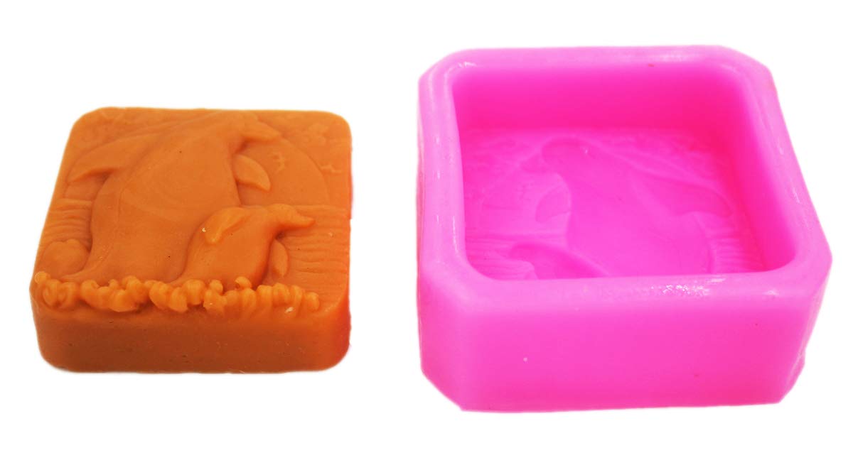 Penguin Silicone Soap Molds for DIY Handmade Soap Making - Cute Animal Shaped Soap Craft Kit for Bath, Gift & Home Decor