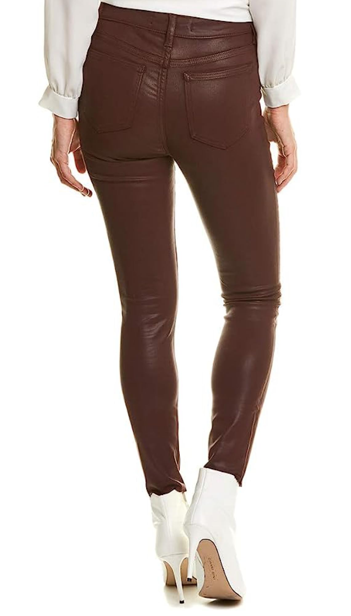 Women's The Charlie High Rise Skinny Ankle Jeans - Slim Fit Stretch Denim Pants for Casual Wear & Everyday Outfits