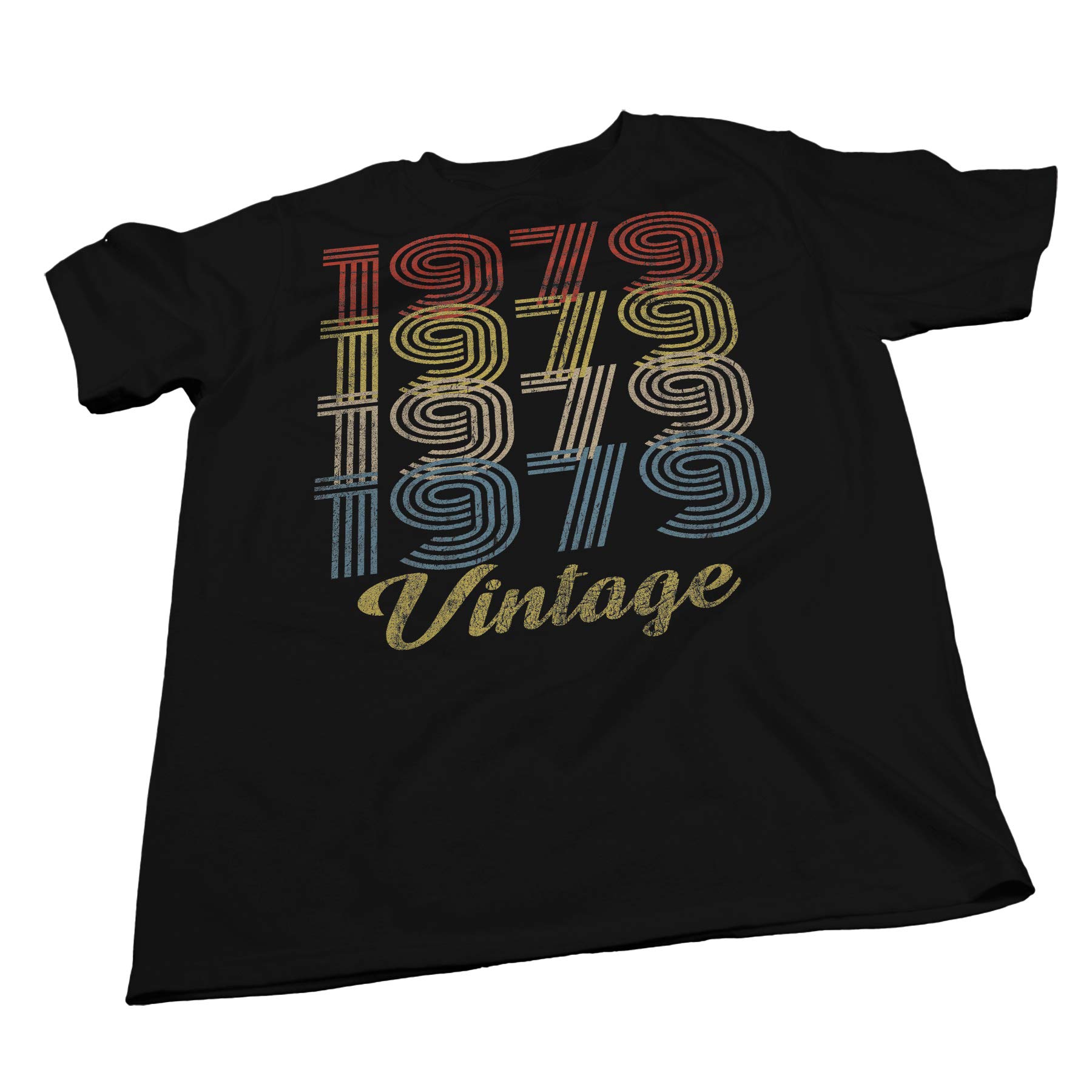 Vintage 1979 Retro 46th Birthday Gift T-Shirt for Men - Funny 46 Year Old Present - Perfect for 1979 Birth Year Celebrations & Birthday Parties