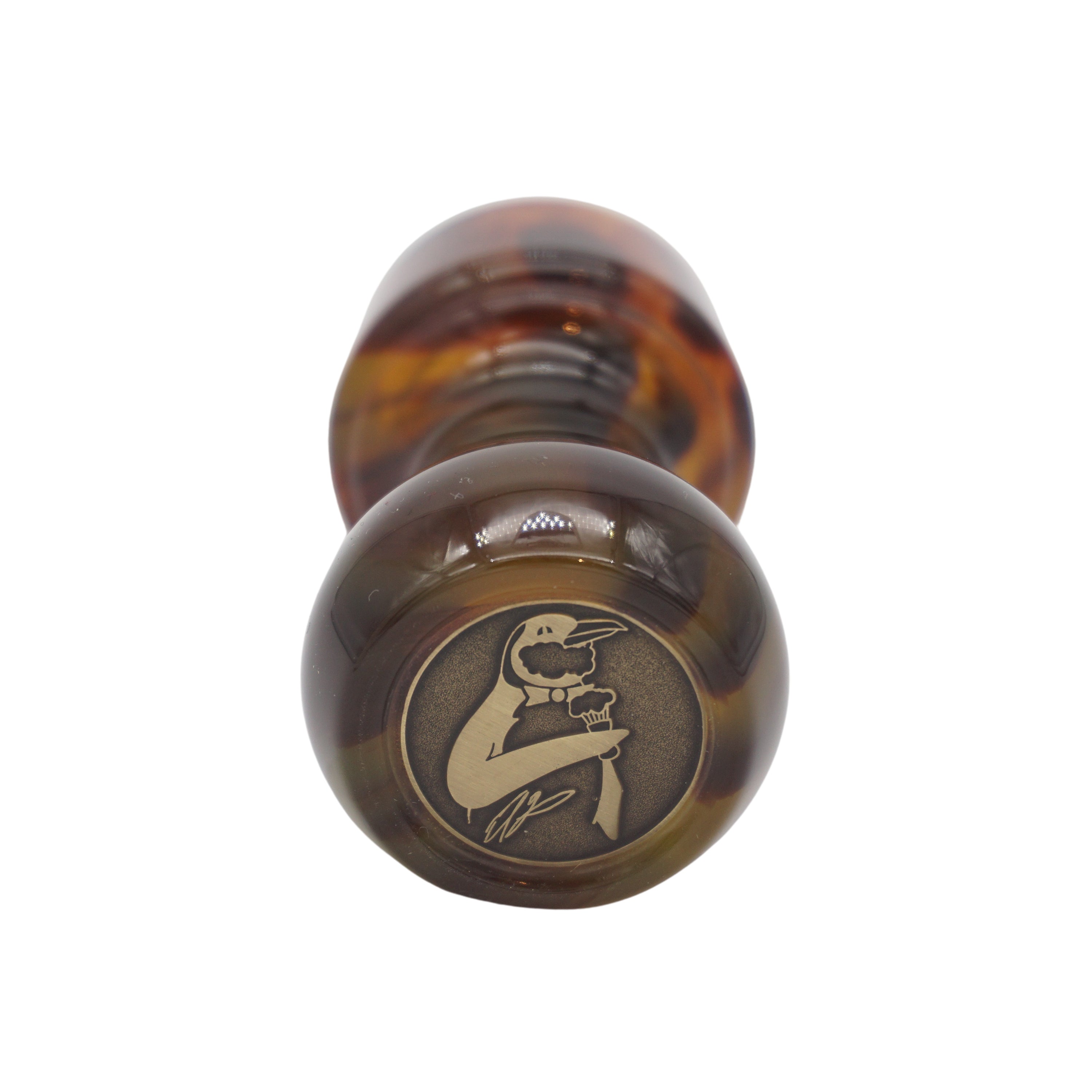 Premium Tortoise Handcrafted Shaving Brush Handle - Fits 20mm & 22mm Knots - Perfect for Wet Shaving & Grooming Gifts for Men