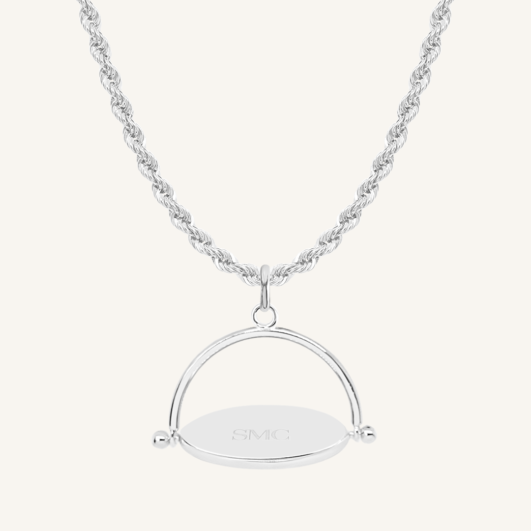 Handmade Etch Pendant Necklace - Unique Personalized Jewelry Gift for Women - Perfect for Anniversary, Birthday & Valentine's Day