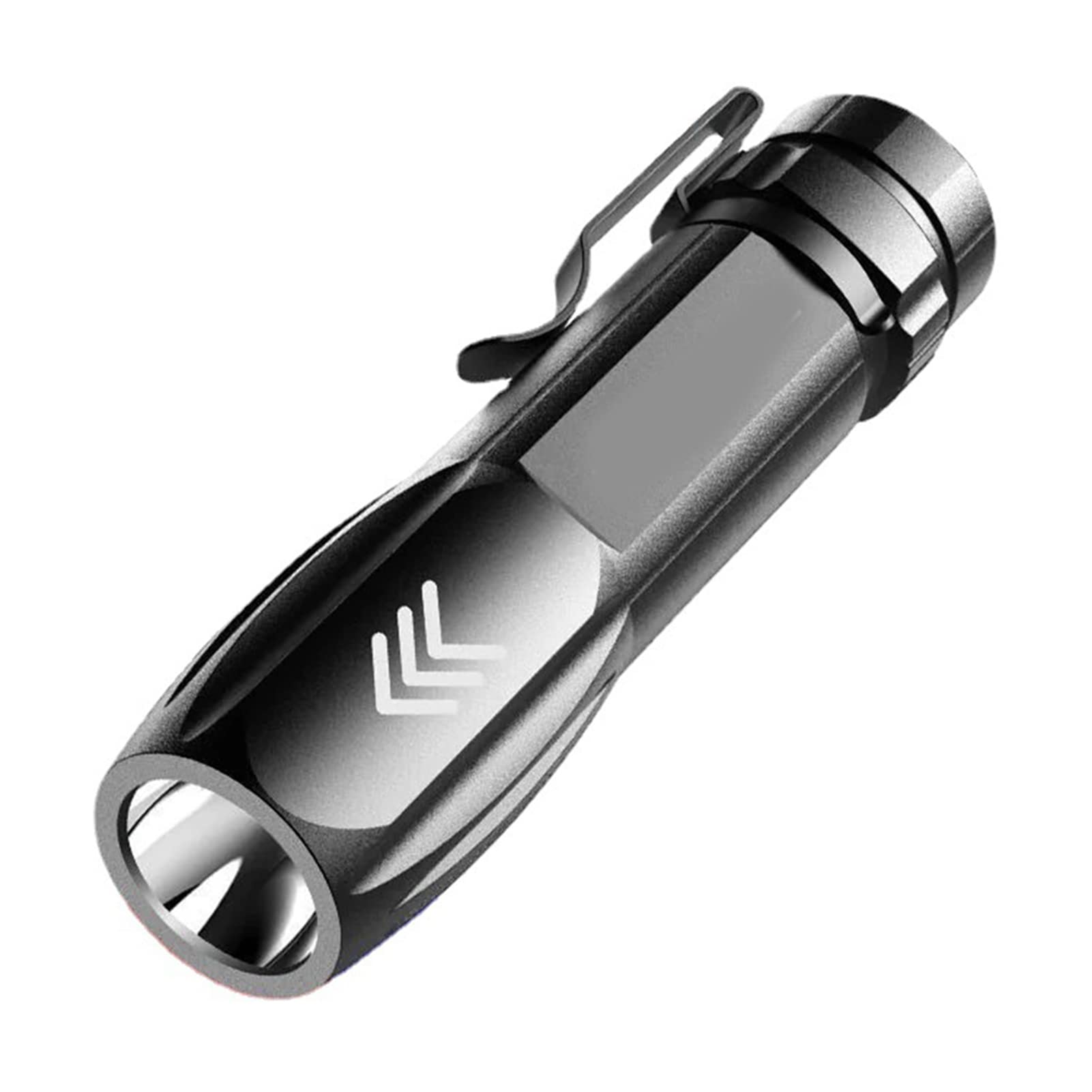 Rechargeable LED Flashlight - Waterproof, Adjustable Brightness, High Lumens for Hiking, Camping & Emergency Use | Compact & Portable Pocket Flashlight