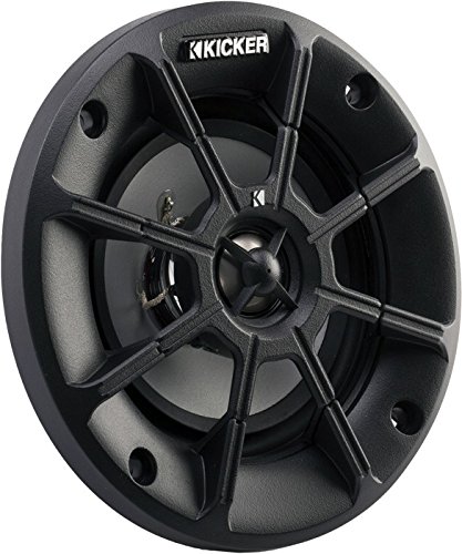 Kicker 4 Inch PS-Series Powersports Speakers 40PS42 (Pair) - Waterproof Marine Audio for Boats, ATVs & Motorcycles - Premium Sound Quality for Outdoor Adventures