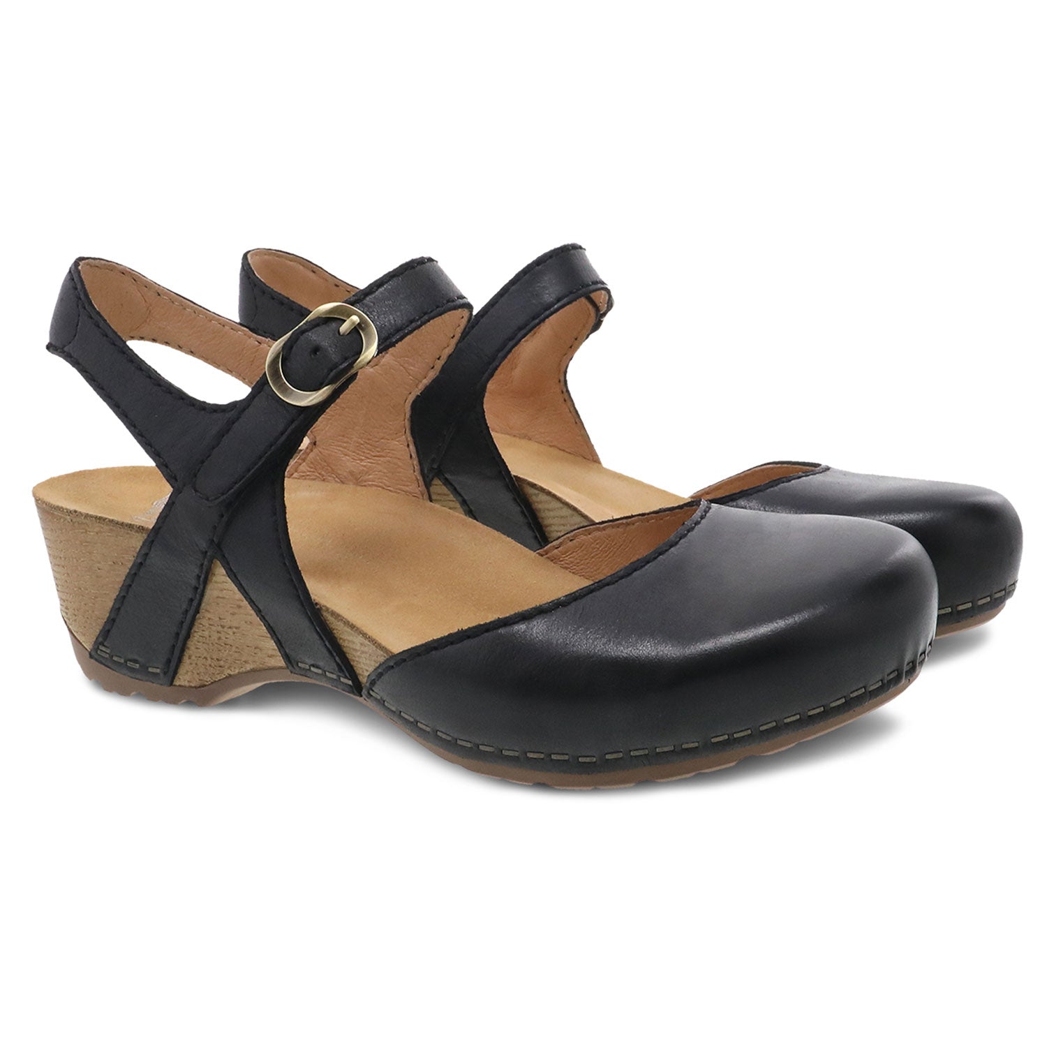 Dansko Tiffani Women's Comfortable Slip-On Clogs - Perfect for Nurses, Teachers & Healthcare Professionals - Supportive & Stylish Footwear for Work & Casual Wear