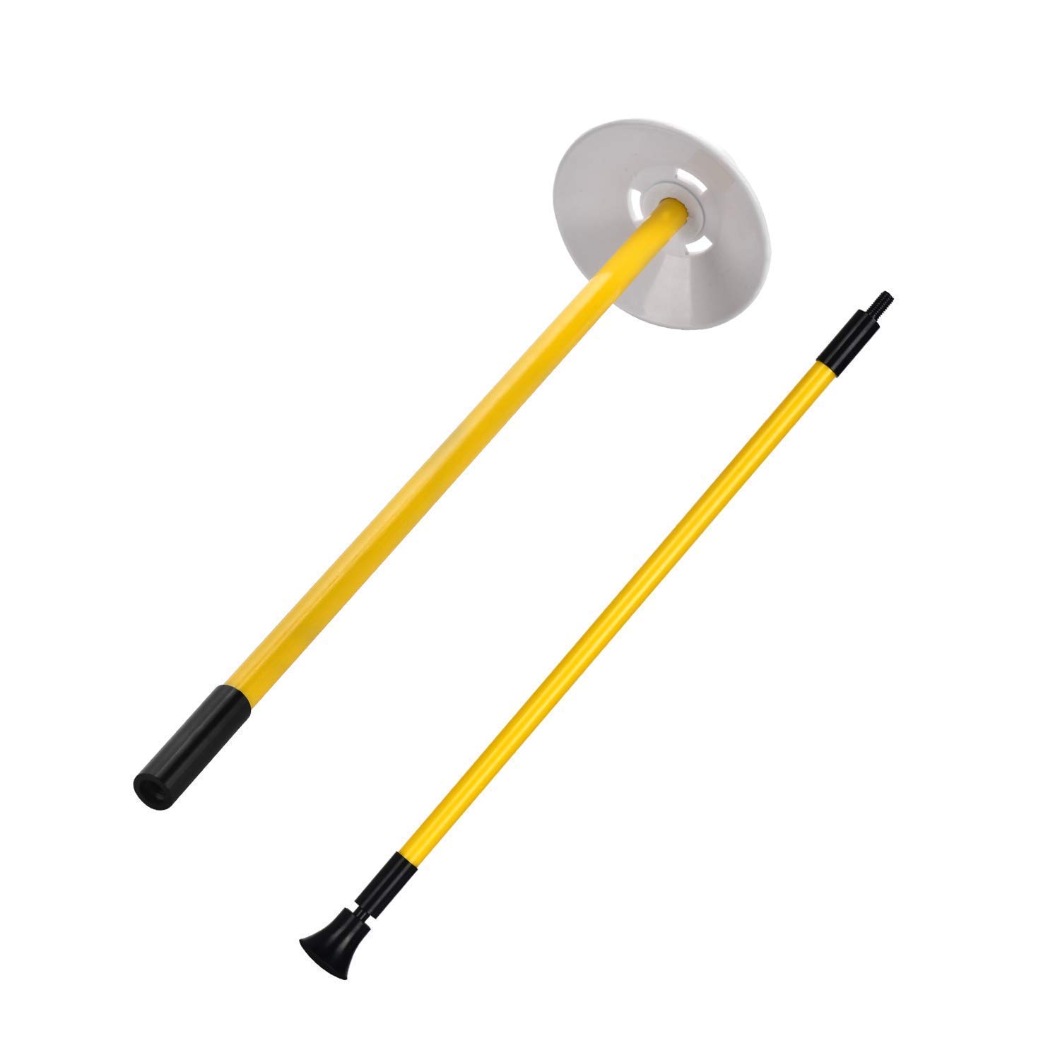 KINGTOP 3ft Golf Flagstick Mini - 2-Section Design Putting Green Flag for Yard Practice | Golf Pin Flags Set (4-Pack) | Perfect for Backyard Putting Greens & Indoor Golf Training