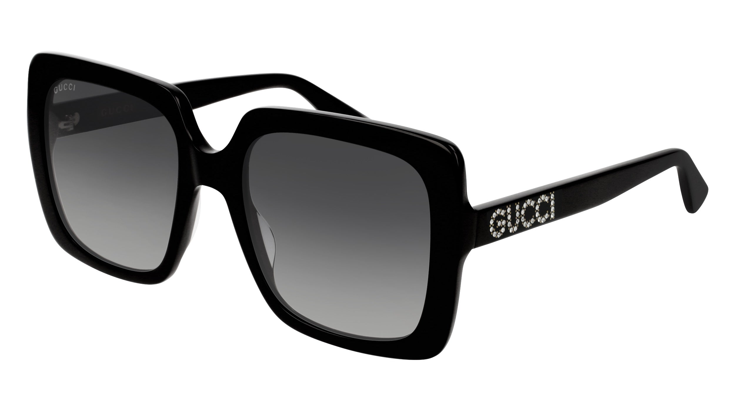 GUCCI GG0418S 001 5420 Sunglasses for Women - Classic Luxury Designer Shades with UV Protection - Perfect for Beach, Driving & Fashion Outfits