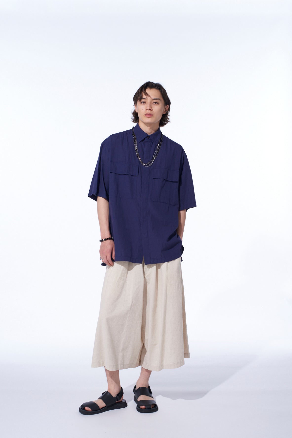 Breathable Cotton Linen Culotte Pants for Women - High Waisted Wide Leg Palazzo Trousers - Perfect for Summer, Office Wear & Casual Outfits