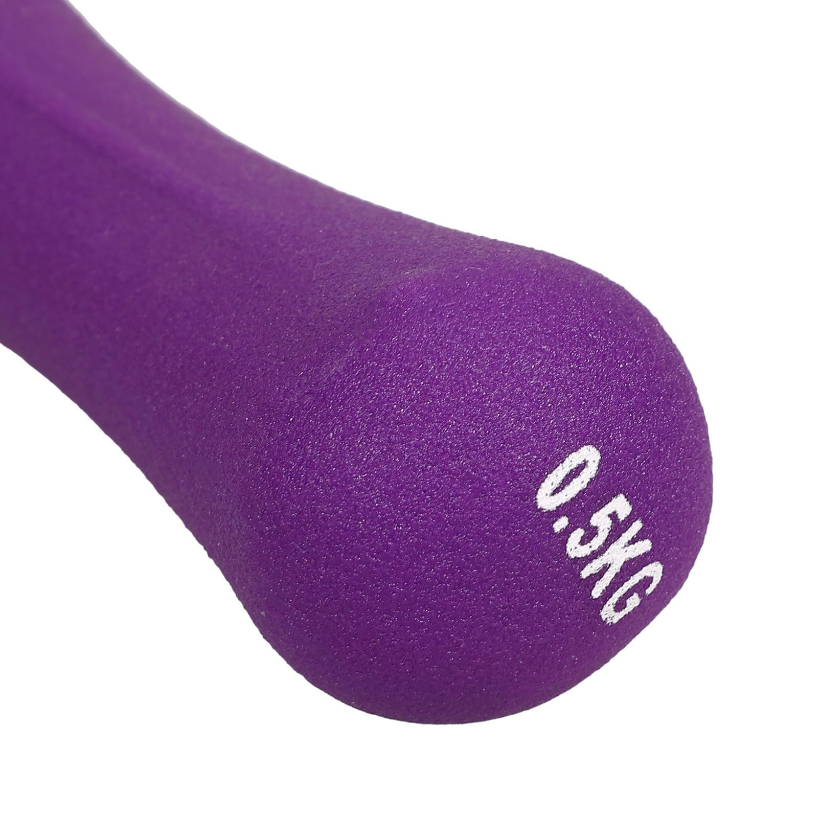 BESPORTBLE 4-Piece Kids Dumbbell Set - Gym Fitness Equipment for Women & Girls - Purple Bone Iron Dumbbells for Home Workout, Strength Training & Yoga Accessories