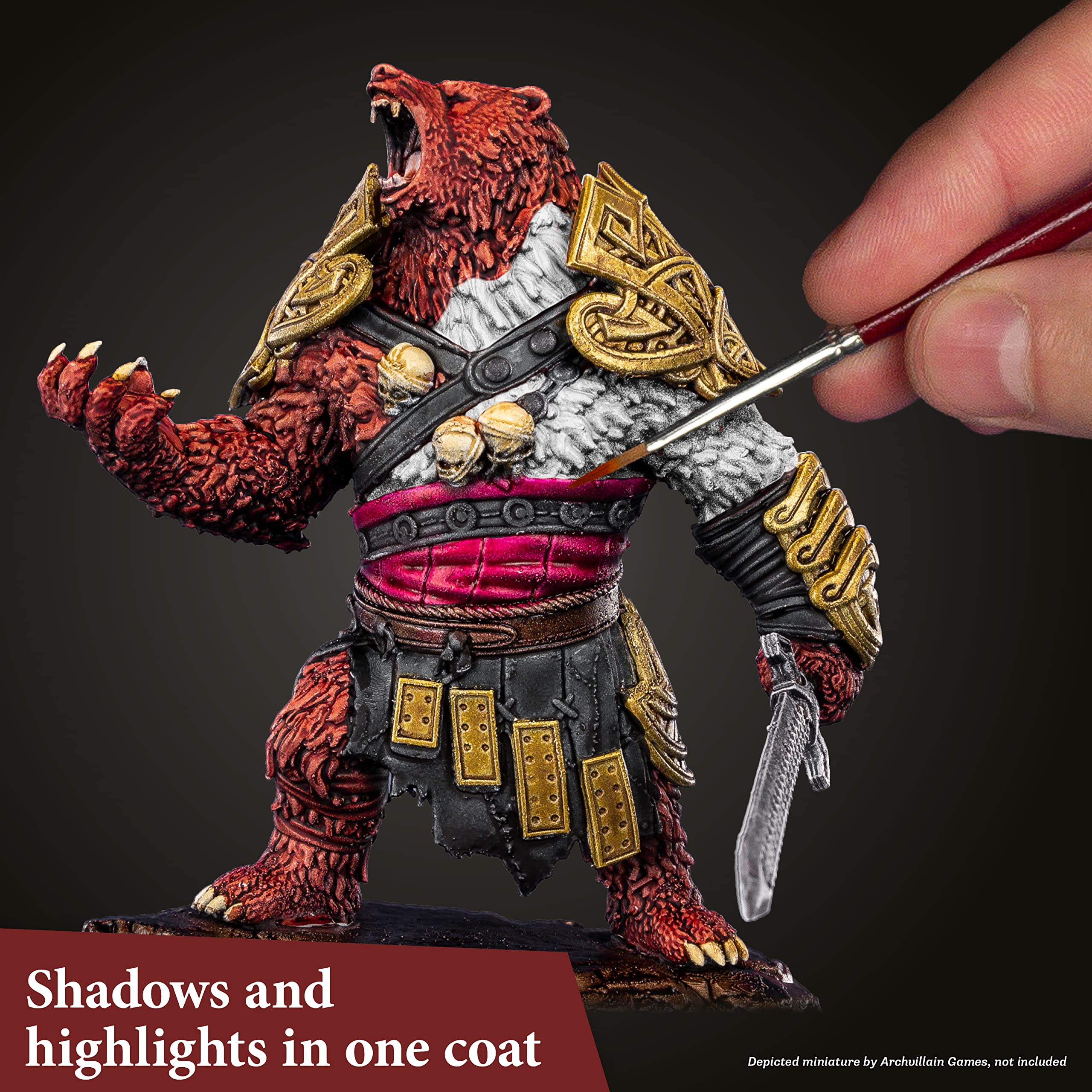 The Army Painter Speedpaint Most Wanted Set 2.0 - 24 Colors x 18ml Fast-Drying Model Paint Kit with Mixing Balls & Brush - Perfect for Miniatures, Warhammer, D&D, and Plastic Model Painting - Ideal for Hobbyists, Gamers, and Tabletop Enthusiasts