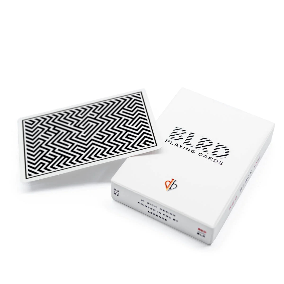 Premium BLRD BLK Playing Cards by David Blaine – Red & Black Deck for Magic Tricks, Poker Nights & Cardistry | Ideal for Magicians, Gamers & Collectors