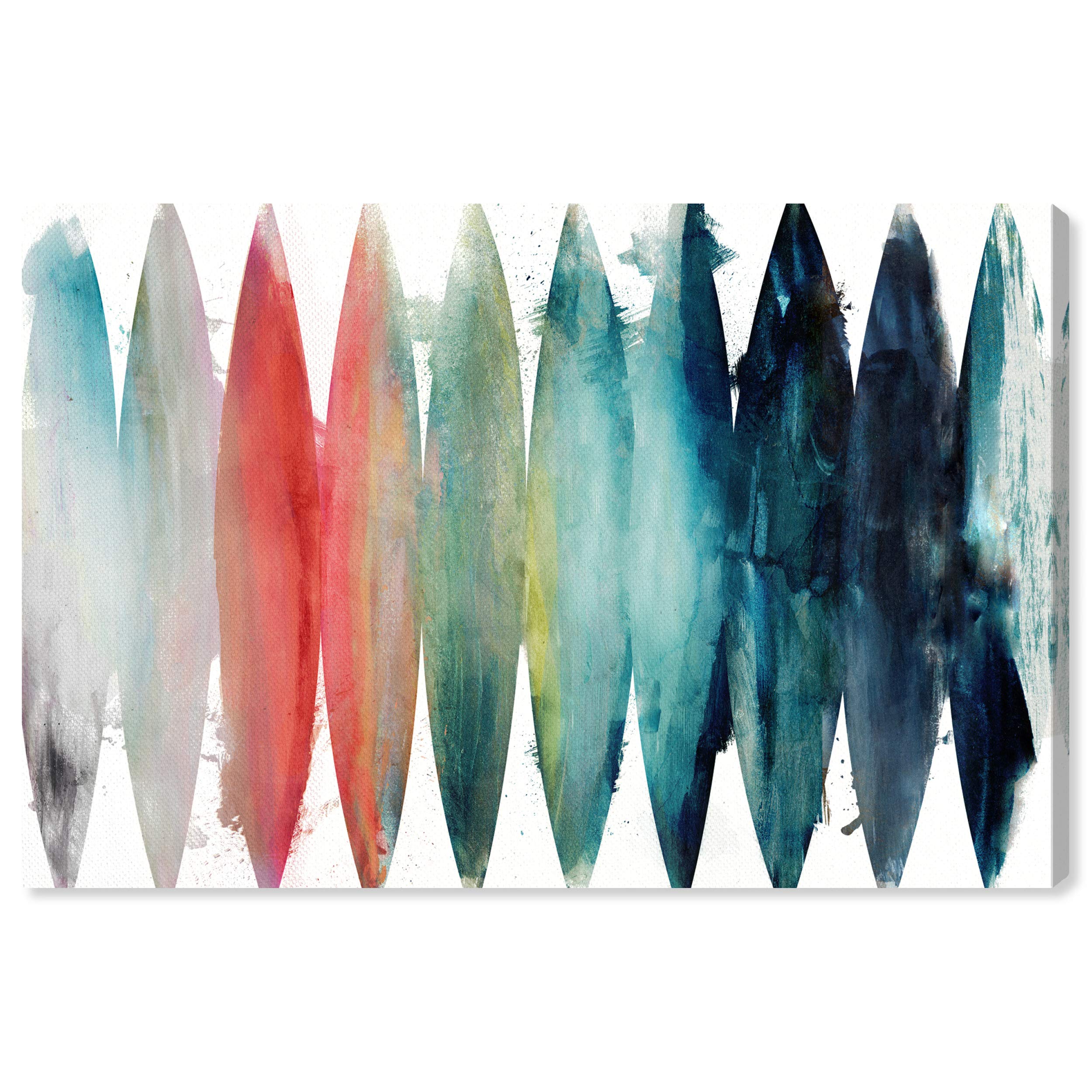 Abstract Wall Art Canvas Print 'Paradise Found' by Oliver Gal - 24
