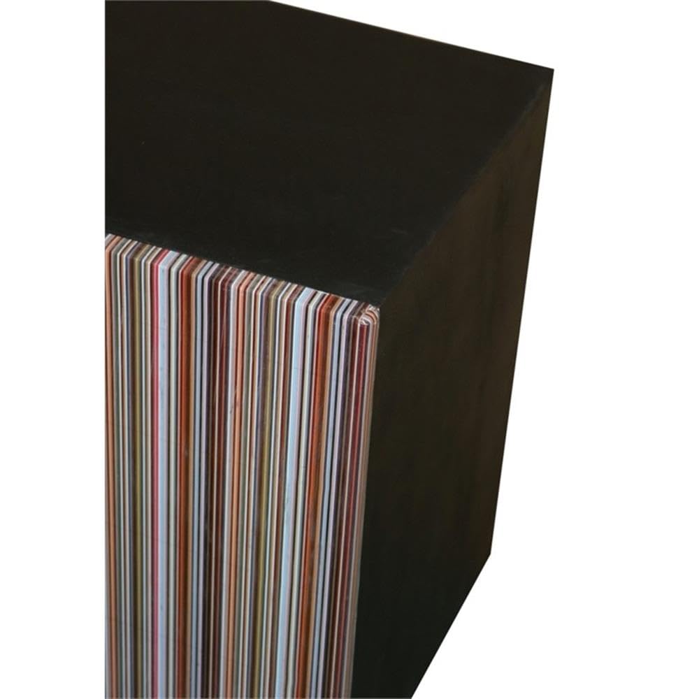 Progressive Furniture Nightstand - Modern Accent Table with Storage, Black & Multi Finish | Perfect for Bedroom, Living Room, or Office Use