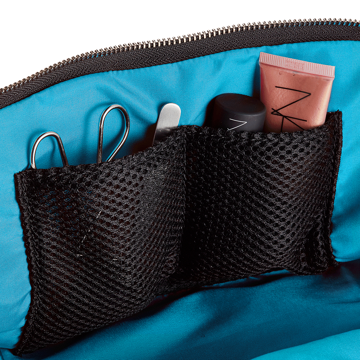 Everyday Makeup Bag - Waterproof Cosmetic Pouch for Travel, Gym & Daily Use | Portable Organizer for Makeup Brushes, Lipstick & Beauty Essentials