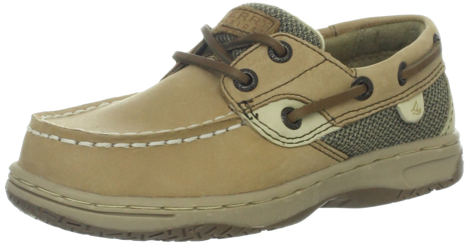 Sperry Bluefish Boat Shoes for Kids - Toddler, Little Kid & Big Kid Sizes - Non-Slip Deck Shoes for Boys & Girls - Perfect for Boating, School & Outdoor Play