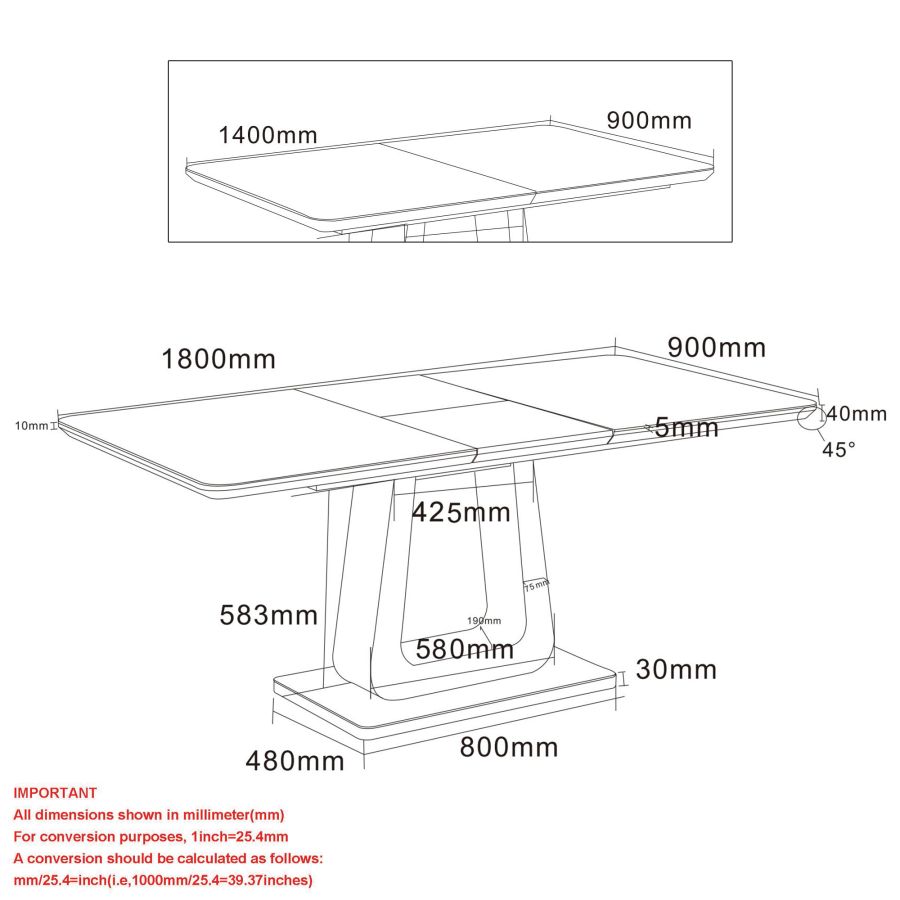 Corvus/Signy 7-Piece Dining Set - Warm Grey Table with Light Grey Chairs for Kitchen, Dining Room, and Small Space