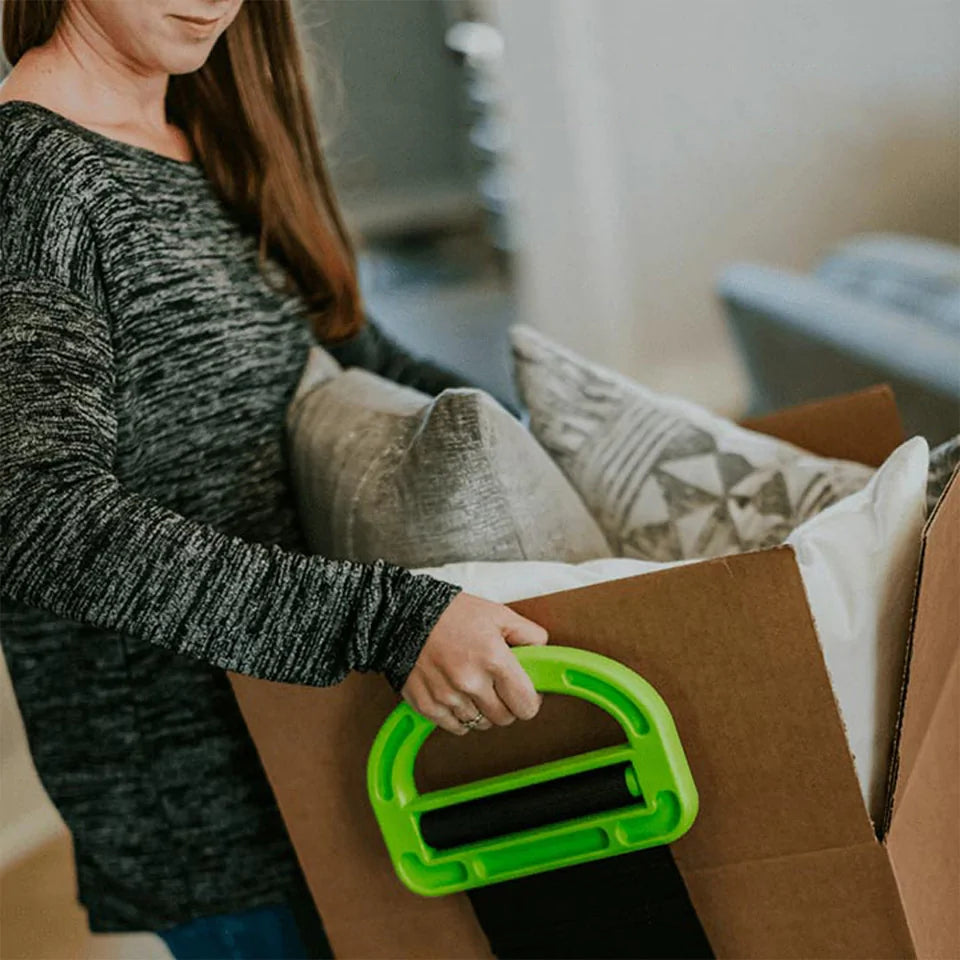 Heavy Duty Furniture Moving Straps - 2 Pack Lifting & Carrying Straps for Sofa, Mattress, Appliances - Ergonomic Shoulder & Back Support - Home, Office, Moving & Storage Use