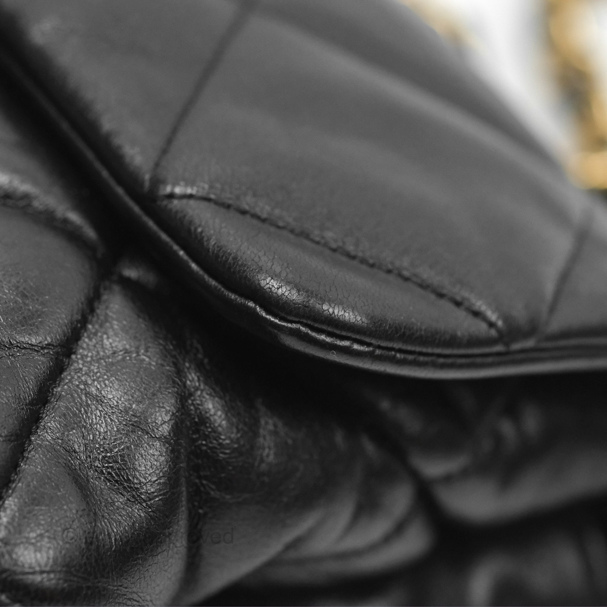 Chanel Classic Flap Bag with Chain Handle - Black Goatskin Leather & Gold Hardware | Luxury Shoulder Bag for Women, Perfect for Evening Events & Date Nights