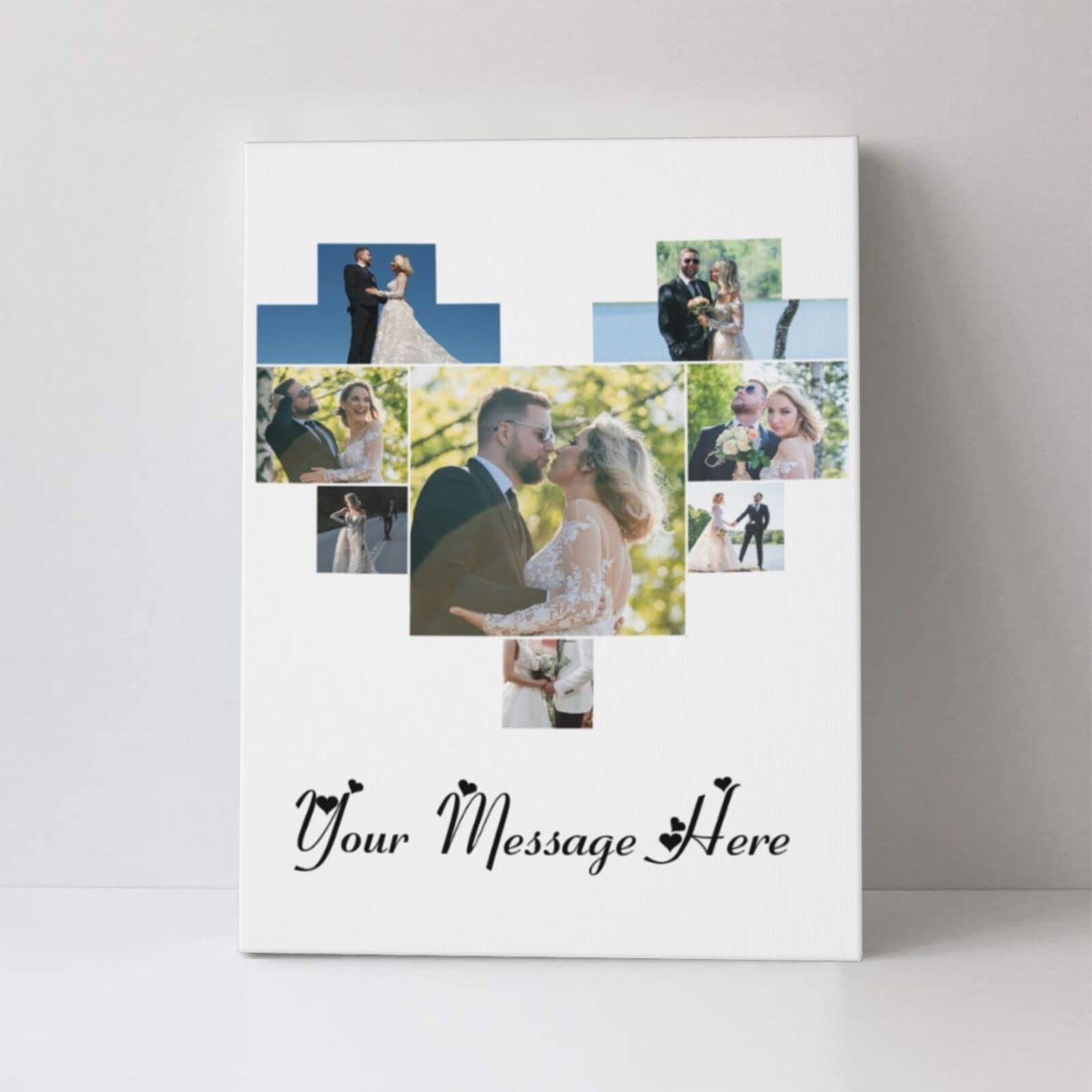 Personalized Canvas Prints with Your Photos - Custom Wall Art & Picture Frames 12x18 Inch - Perfect for Home Decor, Gifts & Office Wall Art