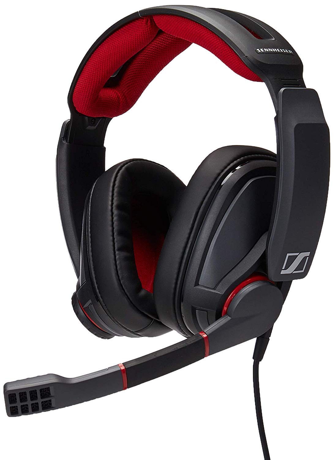 Sennheiser GSP 350 Wired Surround Sound Gaming Headset for PC - Noise Cancelling Mic, Comfortable Ear Pads, Black - Perfect for Competitive Gaming, Streaming & Online Meetings