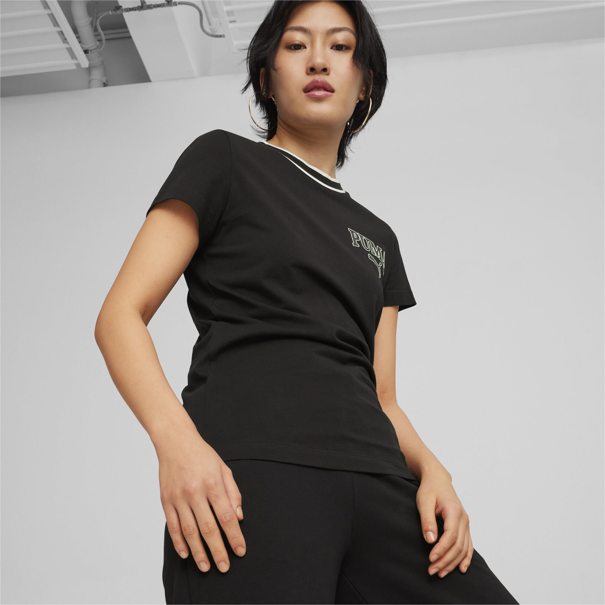 PUMA Squad Tee - Men's & Women's Casual Cotton T-Shirt for Gym, Running & Everyday Wear | Comfortable & Stylish Unisex Fit