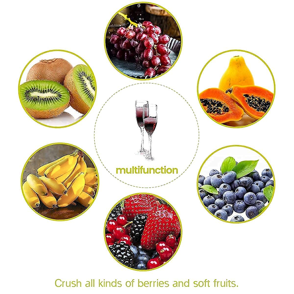 SQUEEZE Master Manual Cheese & Fruit Wine Press - 0.53 Gallon (2L) & 7L (1.8 Gallon) Capacity for Herb Tincture, Grape Crushing - Perfect for Home Winemaking, Cheese Making & Juice Extraction