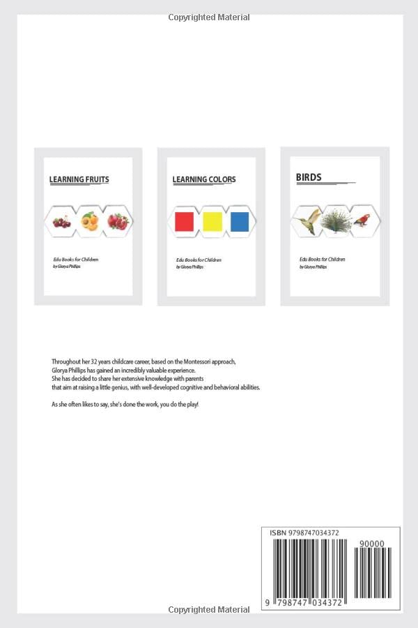 Montessori Real Vegetables Learning Book for Babies & Toddlers - Educational Children's Book with Vegetable Recognition Activities | Perfect for Early Childhood Development & Homeschooling Resources