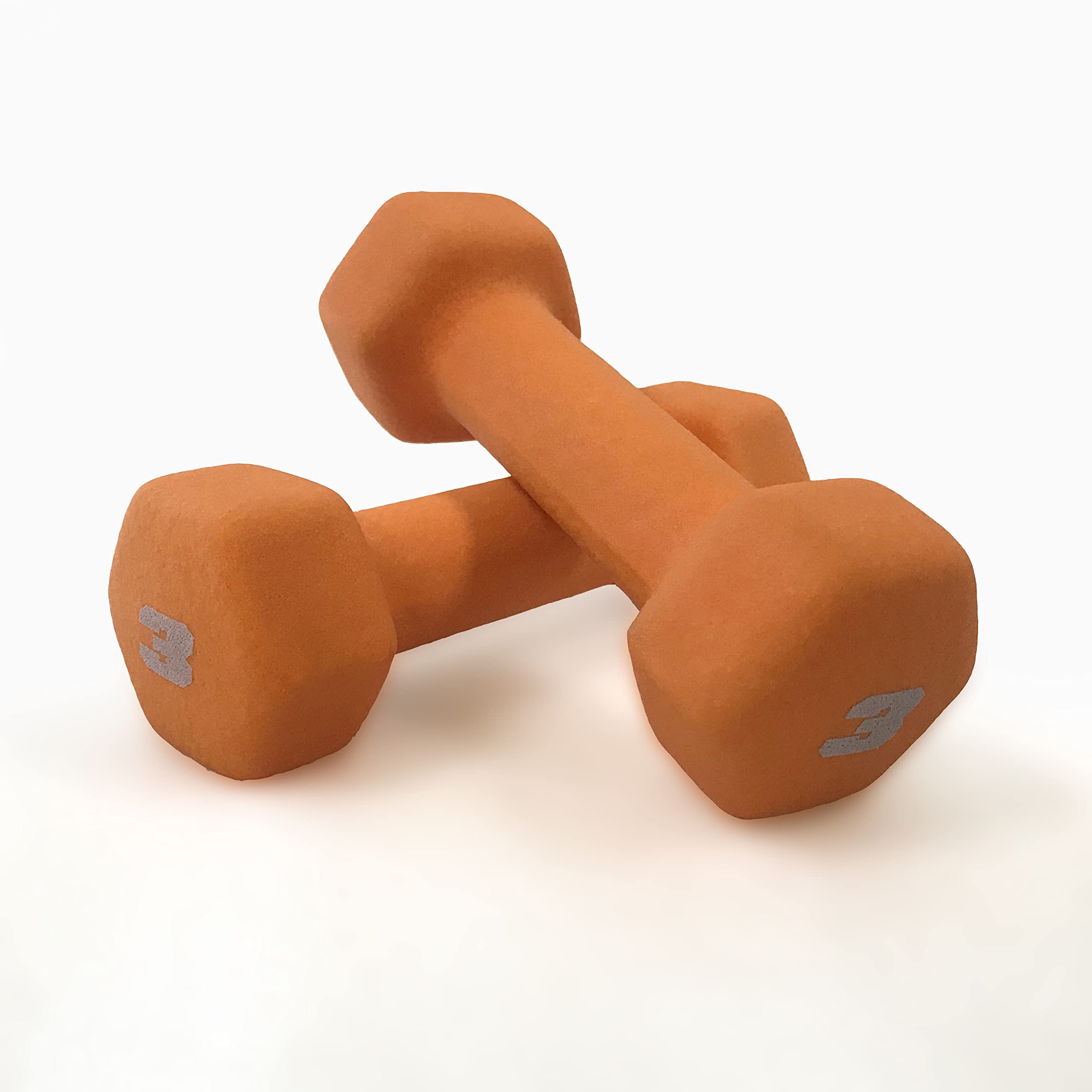 Premium CAP Barbell Neoprene Dumbbell Weights Set - 5-50lb Pairs with Non-Slip Grip | Home Gym, Strength Training & Fitness Workouts | Multiple Color Options