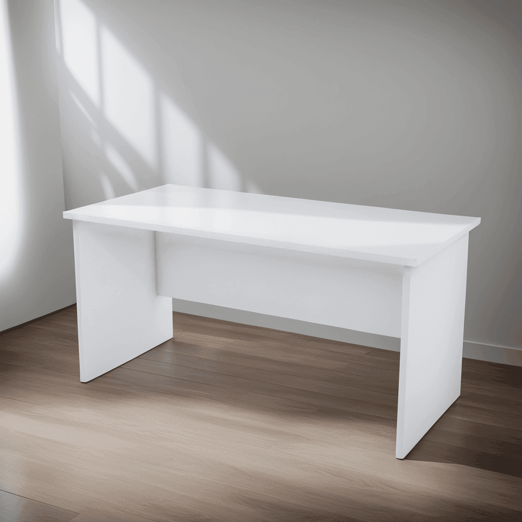 Guinevere 160cm Study Table - Modern Writing Desk for Home Office, Dorm Room & Workspace - Perfect for Studying, Working & Remote Learning