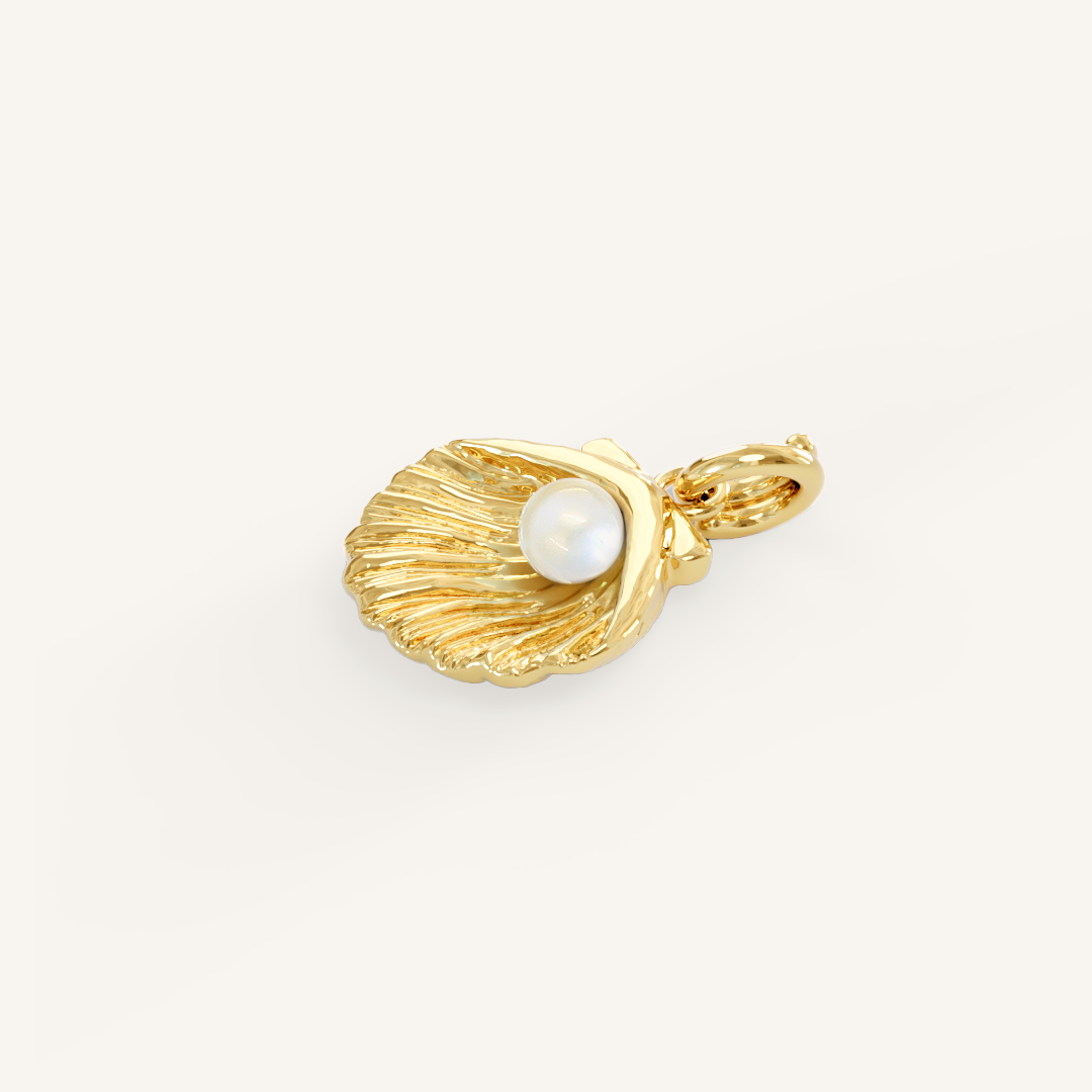 Shore Pearl Charm - Elegant Handmade Jewelry for Women, Perfect for Weddings, Parties & Everyday Wear