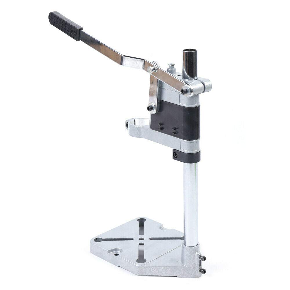 Universal Electric Drill Press Stand - Heavy Duty Bench Drill Clamp for Hand Drill Machine, Perfect for DIY Workstation & Repair Tool | Workshop, Woodworking, Metalworking Projects