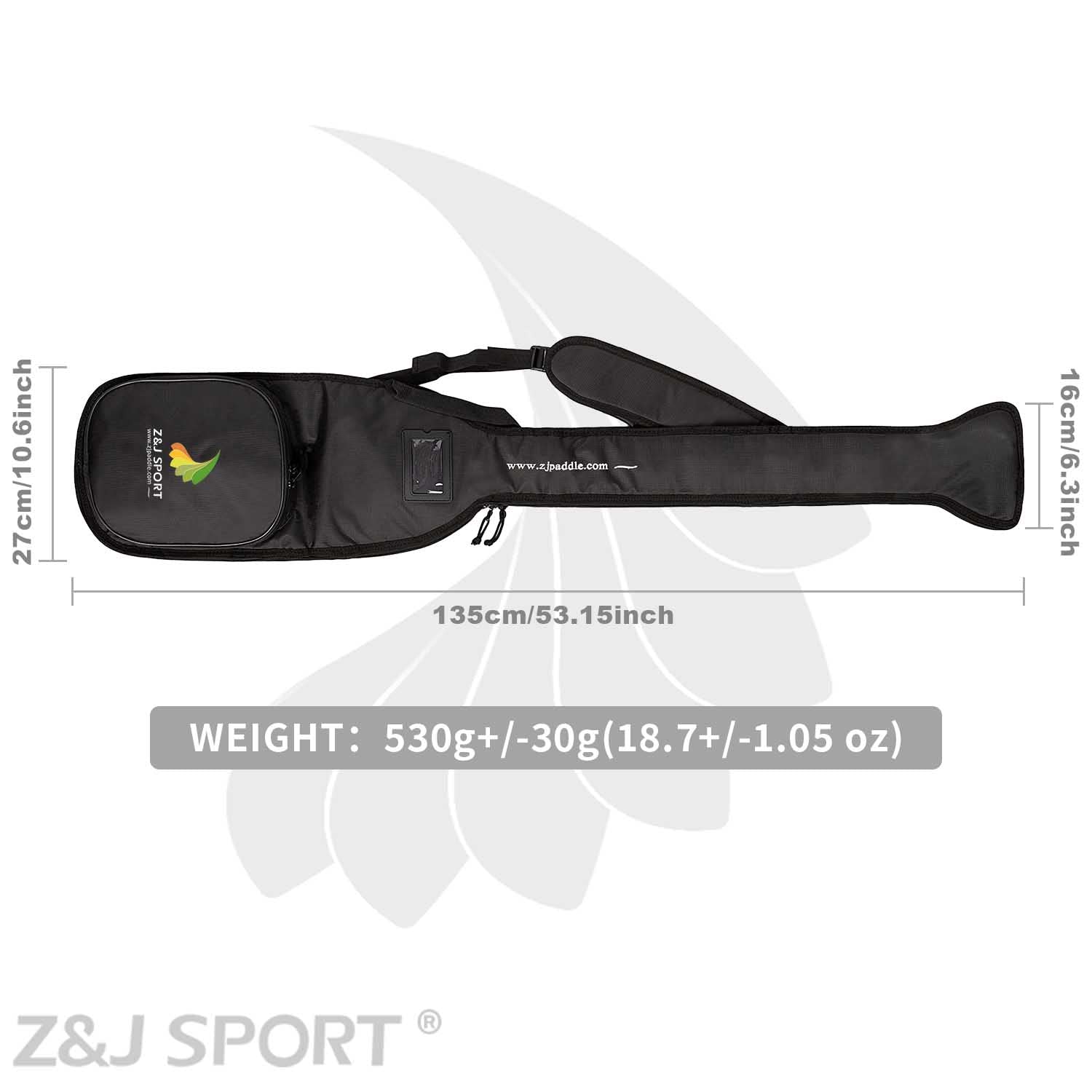 **Z&J SPORT Carbon Fiber Dragon Boat Paddle – IDBF Approved 49