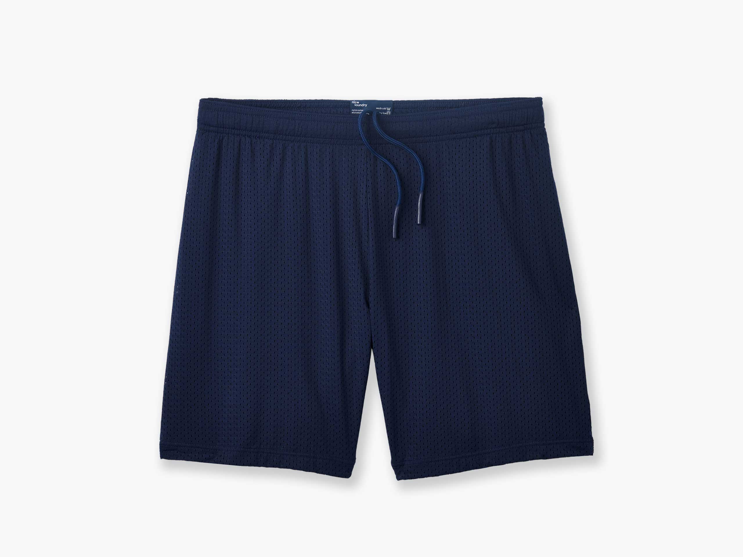 6-Pocket Lounge Shorts for Men - Comfortable Navy Blue Casual Shorts for Relaxing, Travel & Home Wear